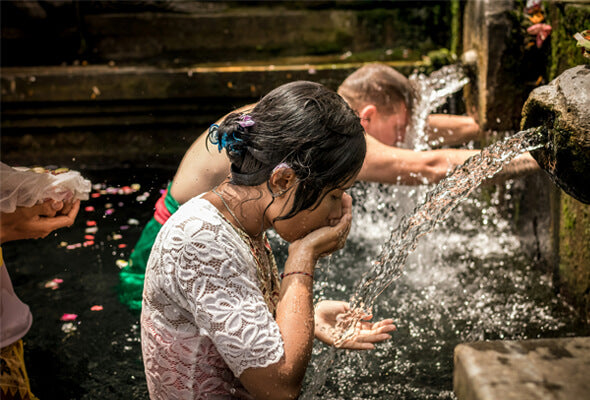 drinking not sterile water