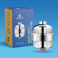 Thumbnail for AquaBliss Multi-Stage Shower Filter - Chrome (SF220) - AquaBliss