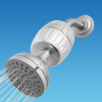 SF500 attached to fixed shower