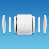 Sediment pad placement inside SFC500 cartridge