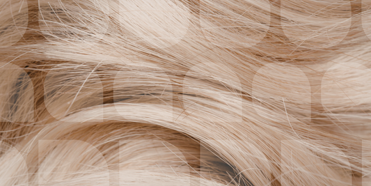 healthy blonde hair