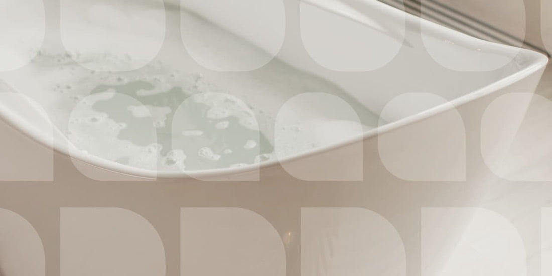 Close up of bubble bath 