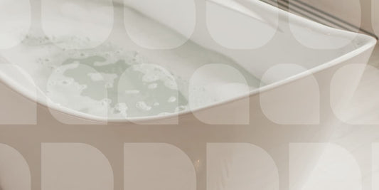 Close up of bubble bath 