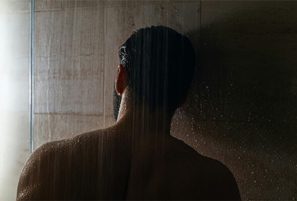 does a hot shower help a headache