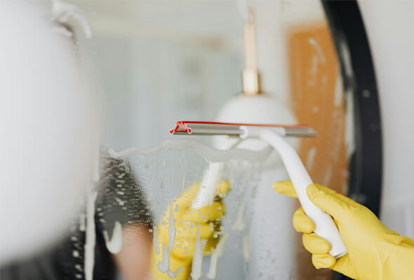 how to remove hard water stains