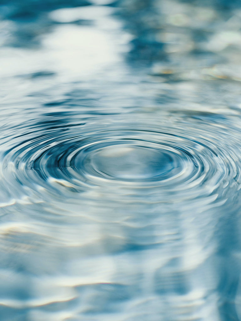 Ripples on water surface
