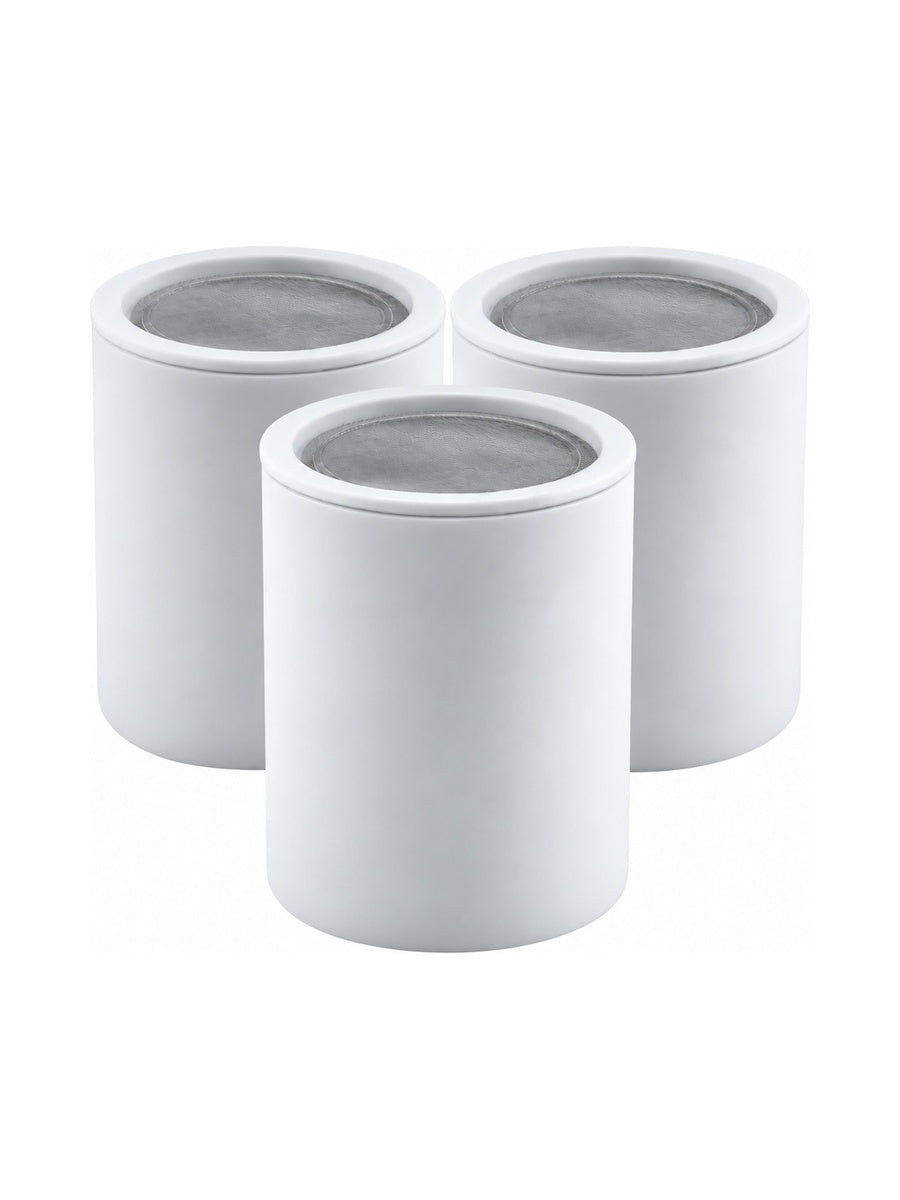 Aquabliss shower cartridges on a white background 