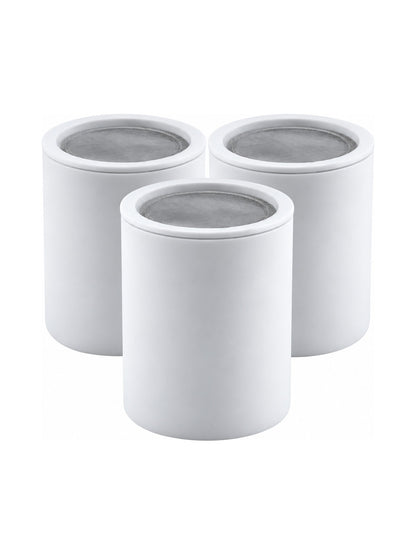 Aquabliss shower cartridges on a white background 