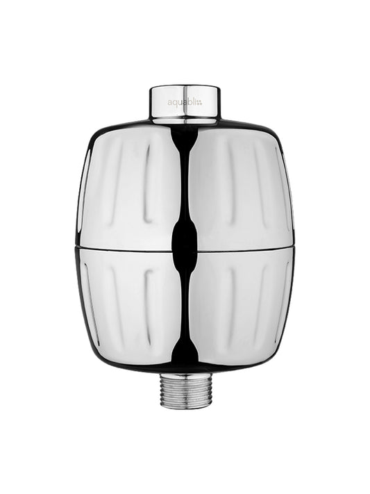 Aquabliss shower filter on a white background 