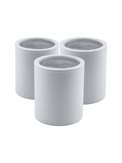 Aquabliss shower cartridges on a white background 