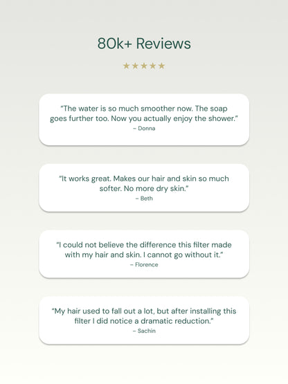 Reviews of a product with user testimonials on a gray background