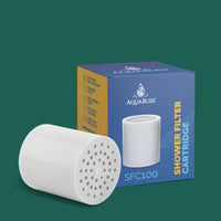 AquaBliss SFC100 Revitalizing Shower Filter Replacement Cartridge (SF100 & SF220 Compatible)