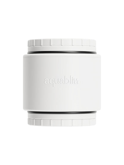 One white SFC400 shower filter cartridges on a white background