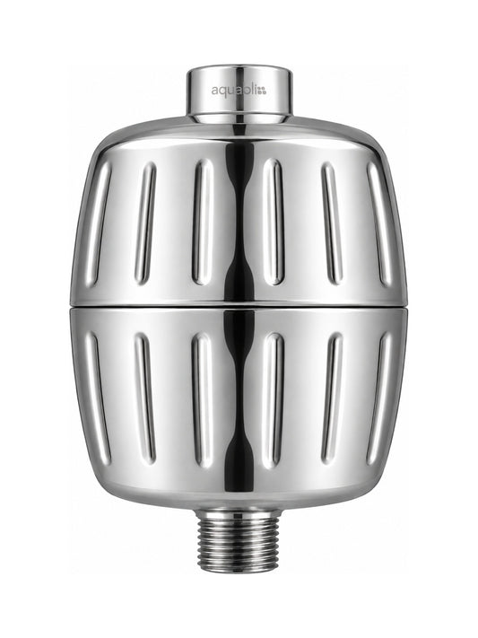 Aquabliss sf500 shower filter on a white background 