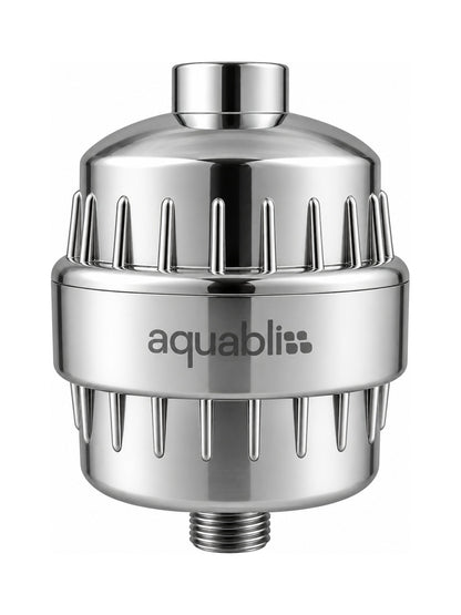 Aquabliss shower filter on a white background 