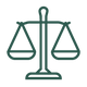 balance icon dark green