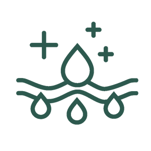 hydration icon dark green