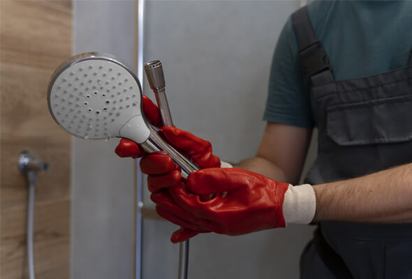 installing shower filter