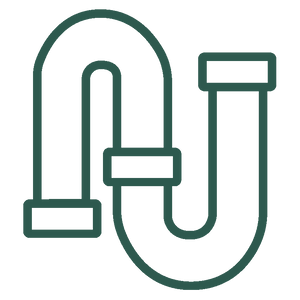 plumbing icon dark green
