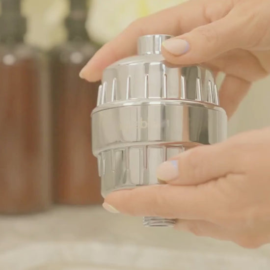How to install the SF100  Daily Revitalize + SF220 Daily Essential Shower Filters 
