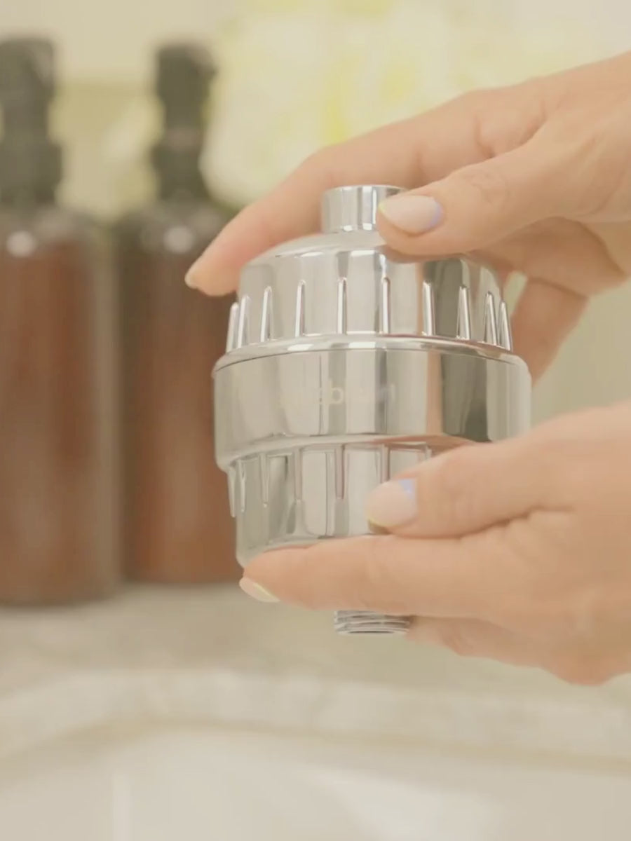 How to install the SF100  Daily Revitalize + SF220 Daily Essential Shower Filters 