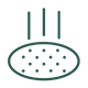 sediment guards icon dark green