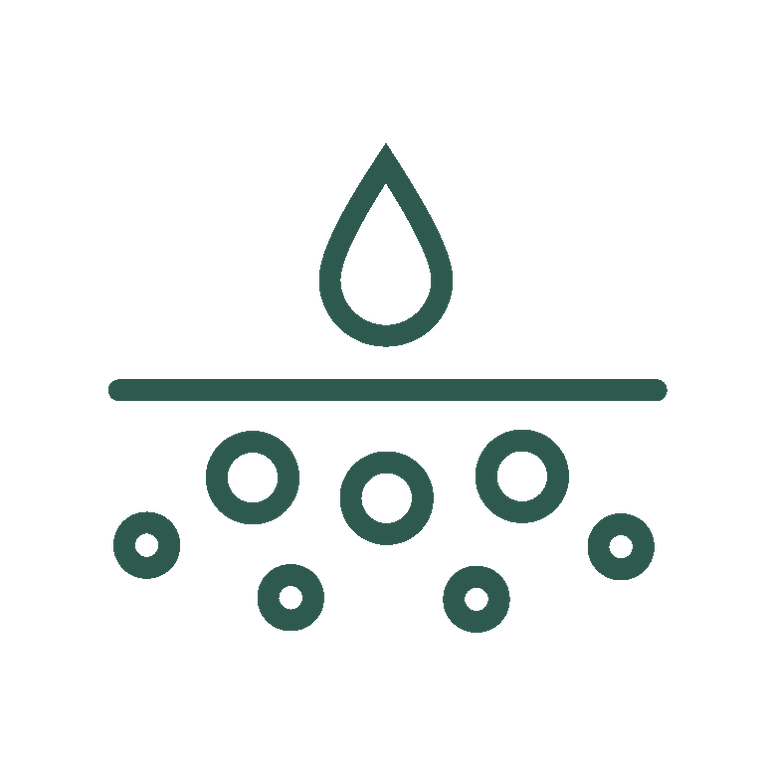 soft on skin icon dark green