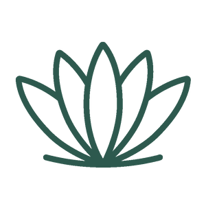 stronger hair and nails icon dark green
