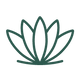 stronger hair and nails icon dark green