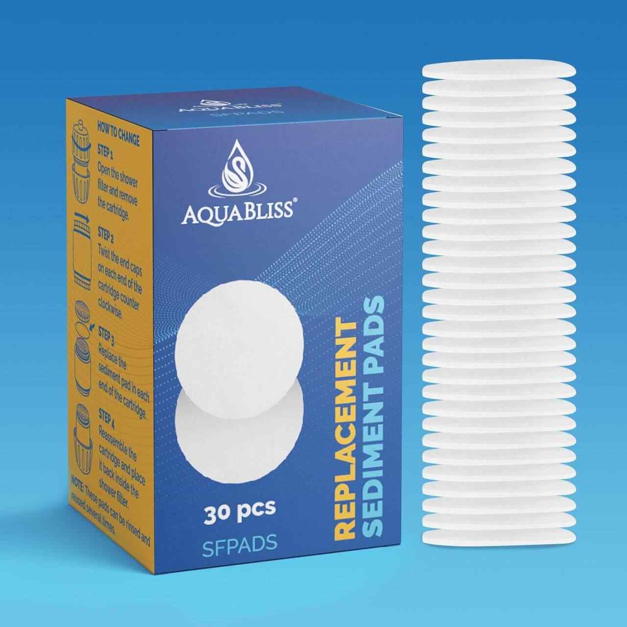 replacement sediment pads packaging