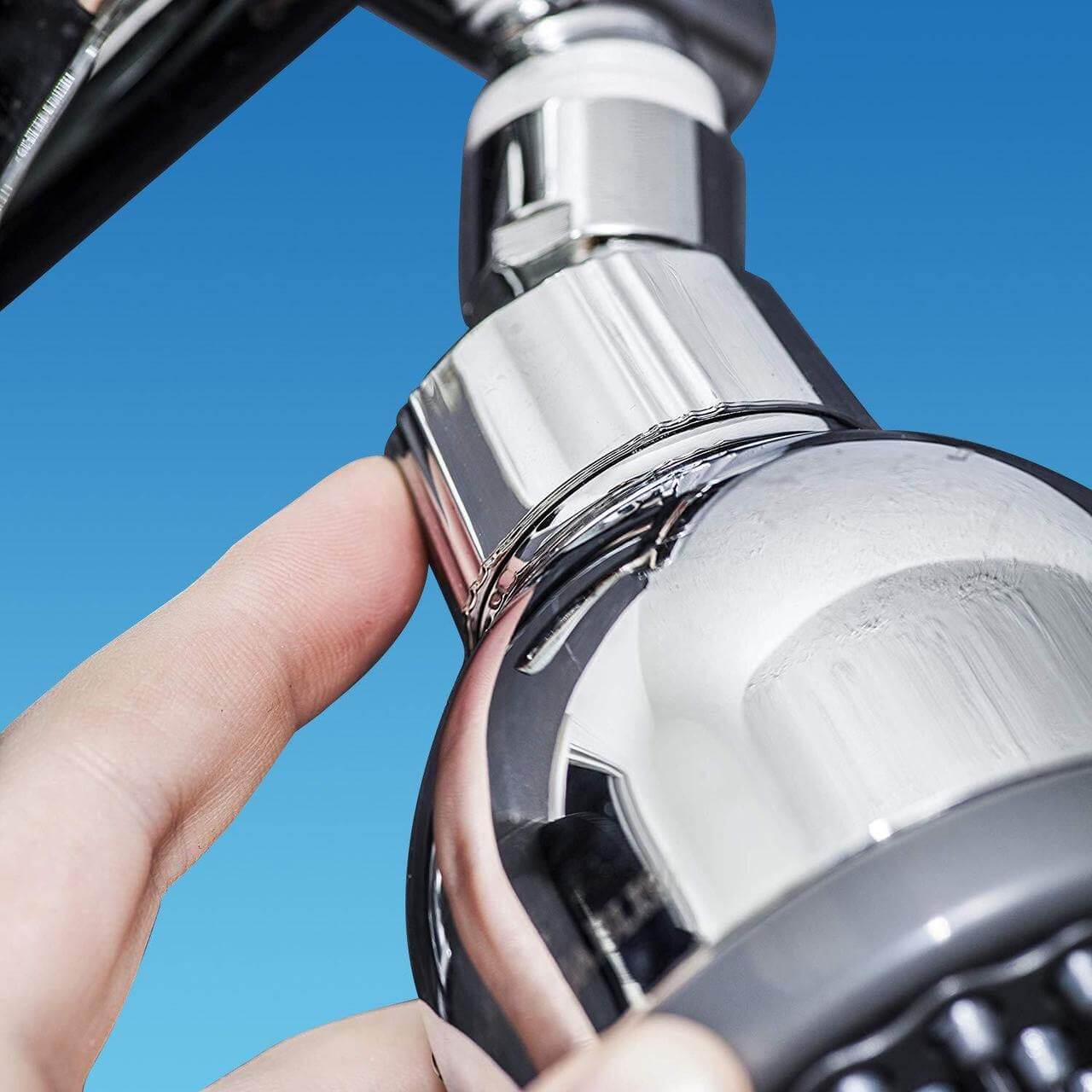 TurboSpa Ultra High-Pressure Shower Head - Chrome (FS100)